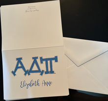 Personalized Sorority Notecards