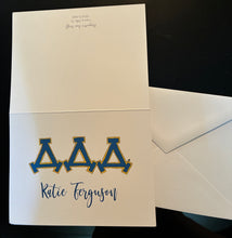 Personalized Sorority Notecards