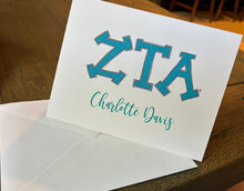 Personalized Sorority Notecards