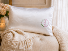 Embroidered Sorority Satin Pillowcase