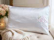 Embroidered Sorority Satin Pillowcase