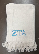 Monogrammed Throw Blanket