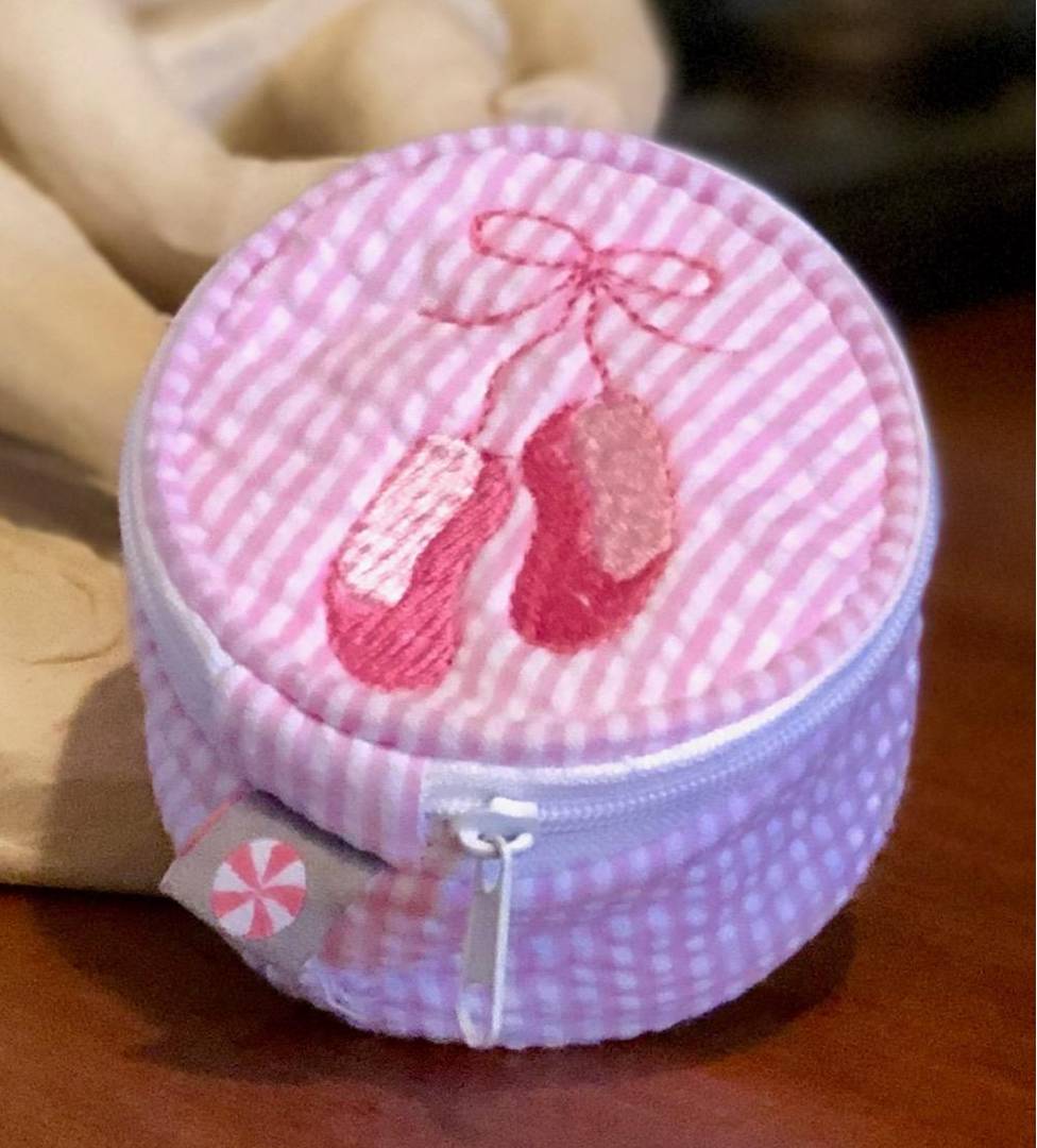 Mini Round Pink Ballet Slippers